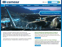Tablet Screenshot of camesawire.com